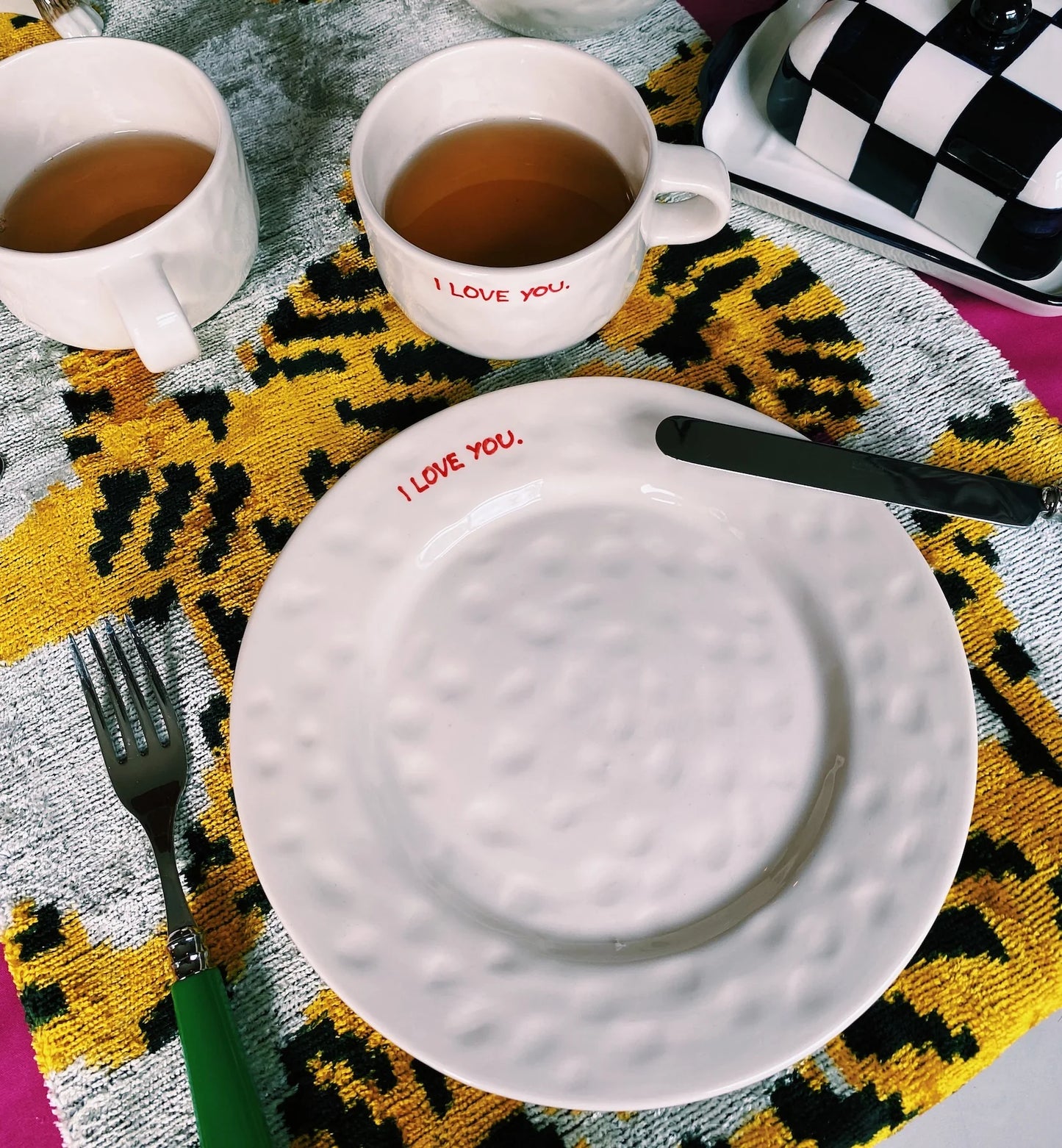 Anna and Nina I Love You Cappuccino Mug