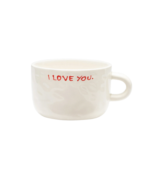 Anna and Nina I Love You Cappuccino Mug